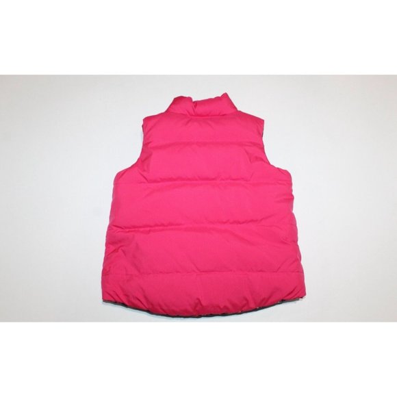 Ralph Lauren Reversible Pink / Blue Floral Toddler zip Down Puffy Vest 3/3T VGC - Picture 4 of 7